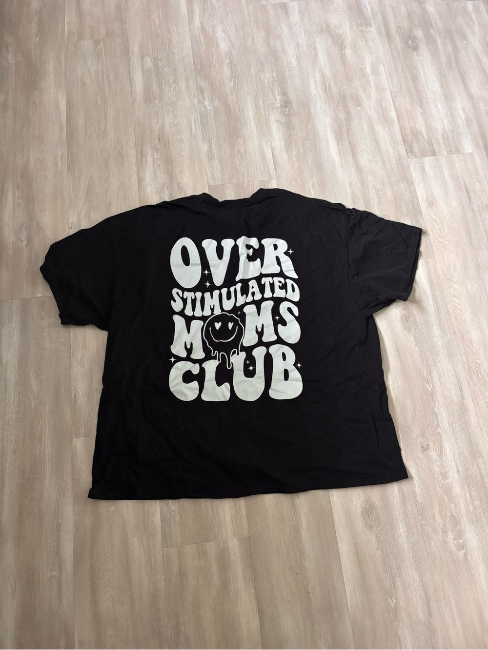 Oversized Graphic Tee - Over Stimulated Moms Club 3XL